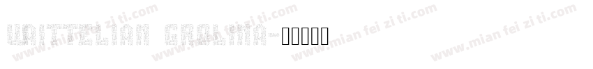 Waittelian Grolina字体转换